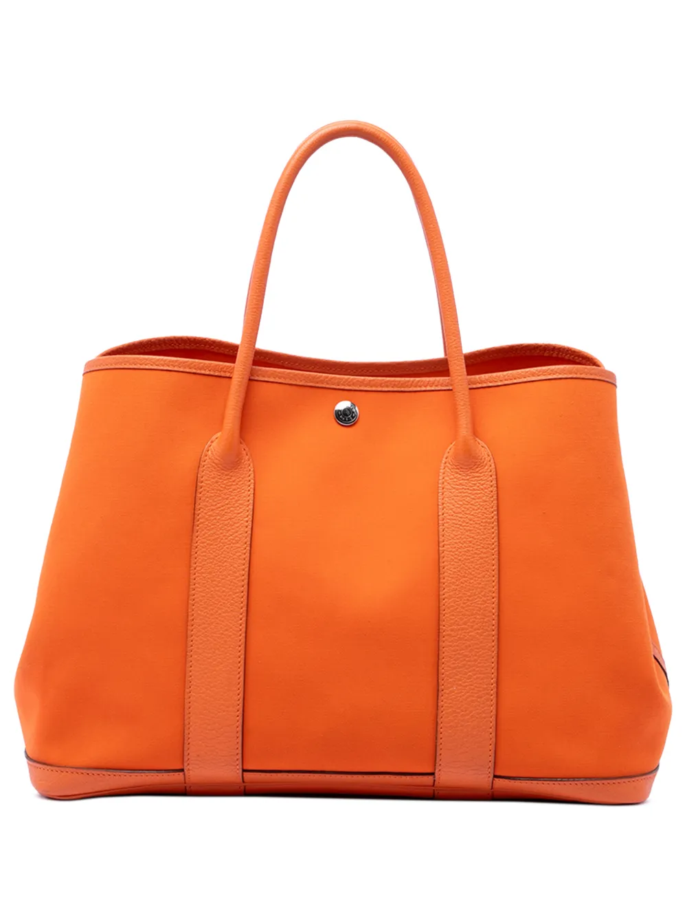 Hermès Pre-Owned 2011 Toile and Negonda Garden Party 36 tote bag - Orange