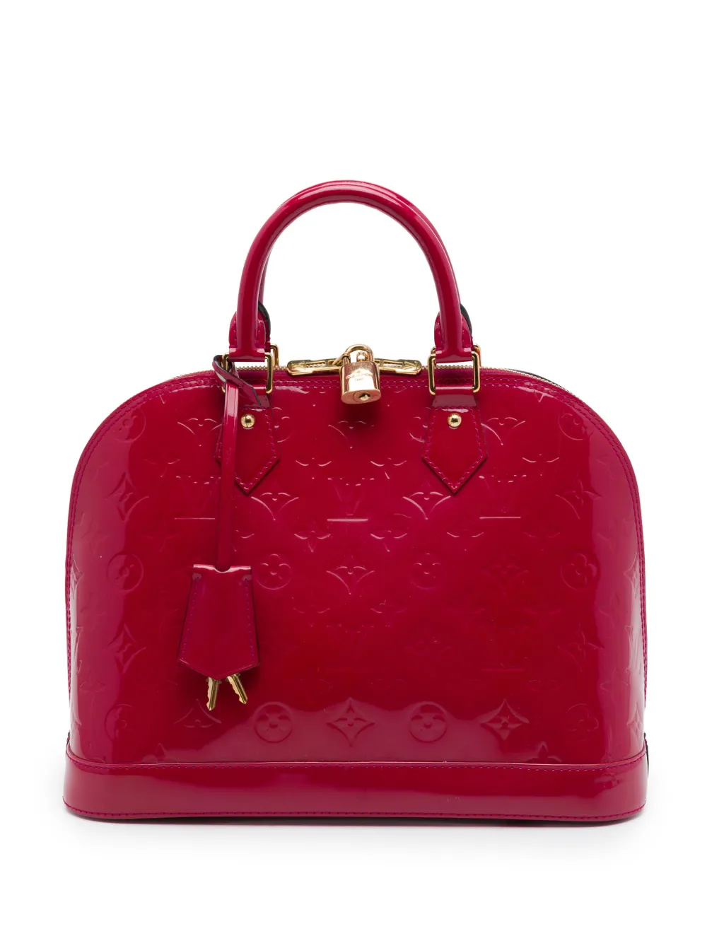 Louis Vuitton Pre-Owned 2013 Monogram Vernis Alma PM handbag - Red