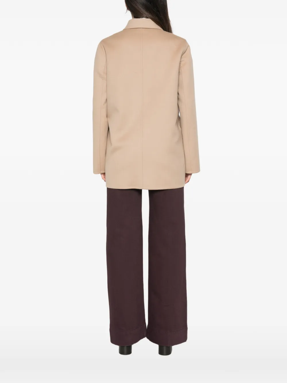 Valentino Garavani Wollen jas Beige