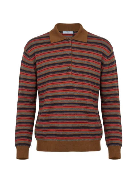Prada striped cashmere sweater