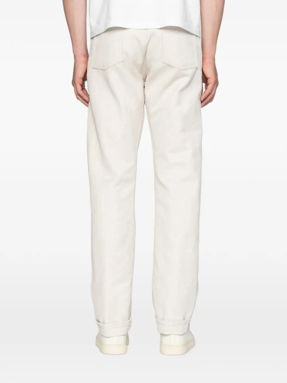 Naked and Famous True Guy straight jeans Beige