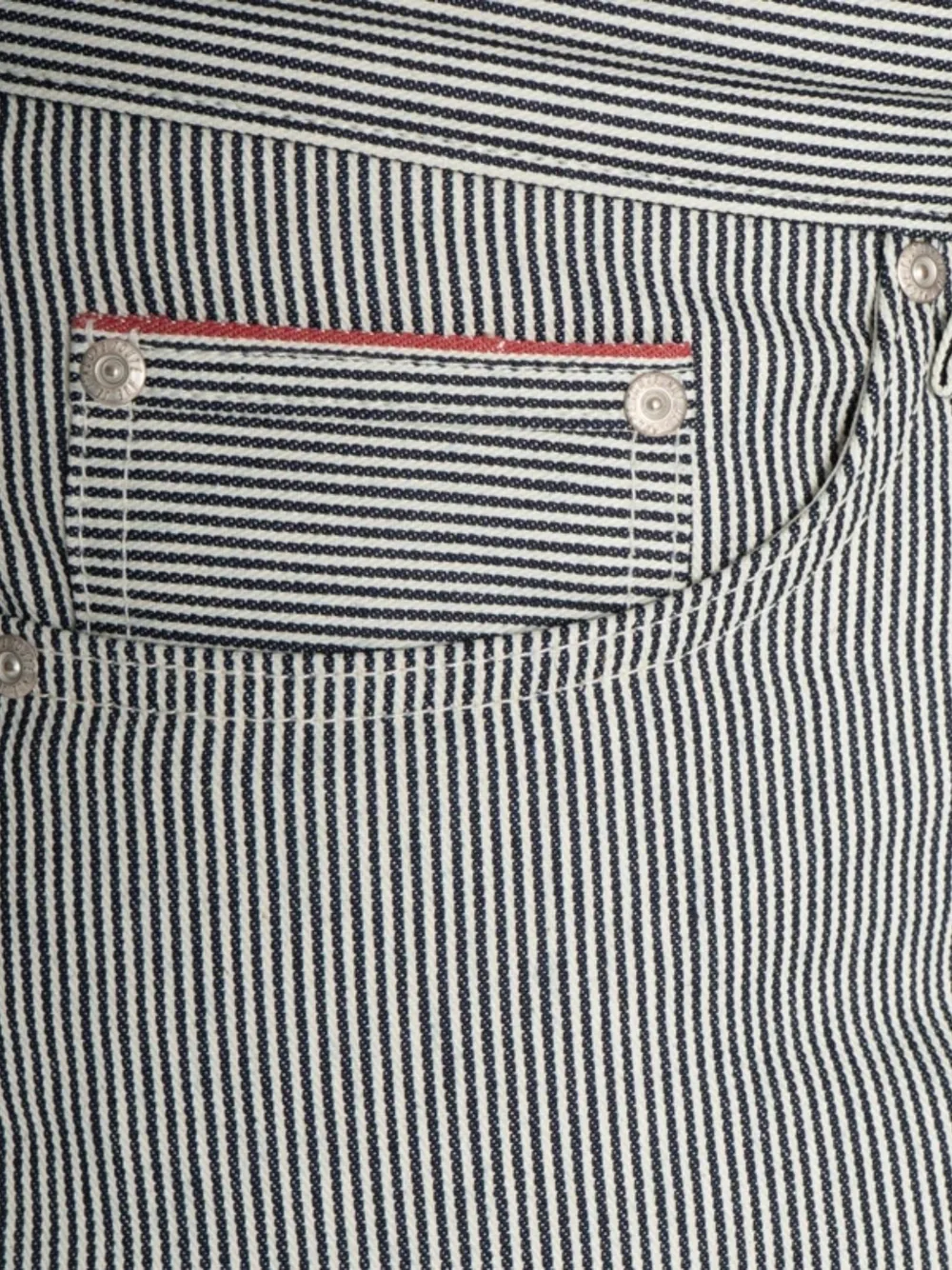Naked and Famous Strong Guy straight jeans Wit