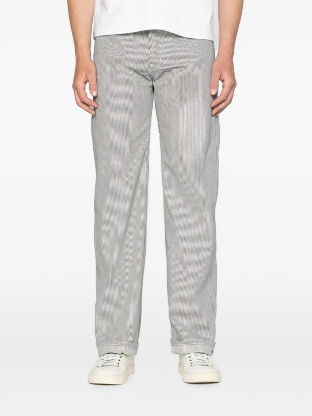 Naked and Famous Strong Guy straight-leg jeans - Bianco