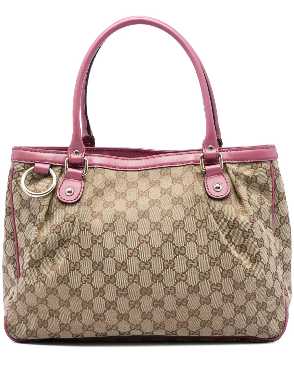 Gucci Pre-Owned 2016-2026 GG Canvas Sukey tote bag - Rosa