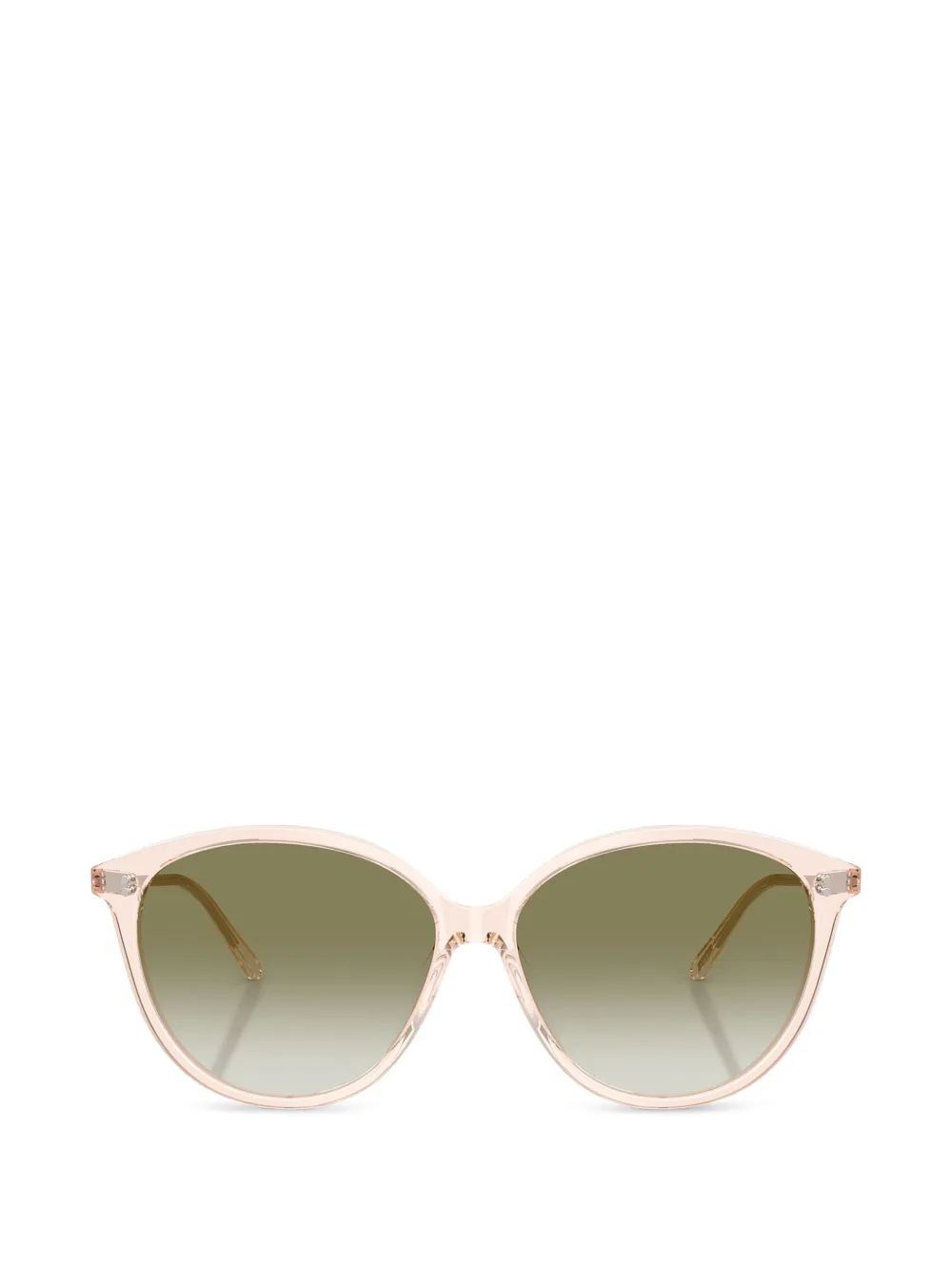 Oliver Peoples Soleau Round-frame Sunglasses In Green