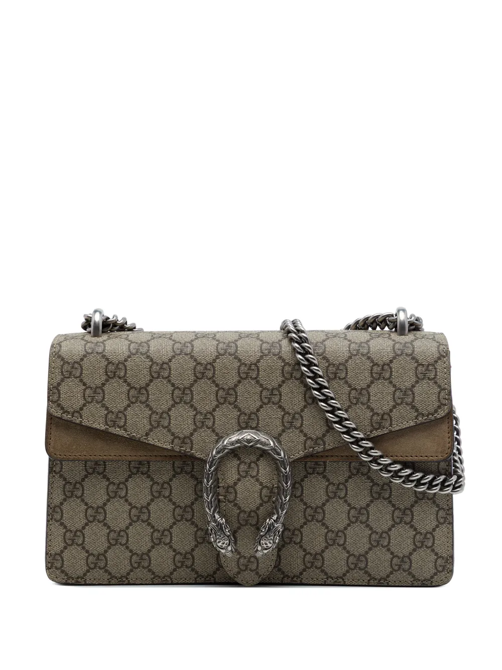 Gucci Pre-Owned 2016-2026 Medium GG Supreme Dionysus shoulder bag - Toni neutri
