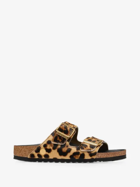 Birkenstock Arizona leopard-print sandals