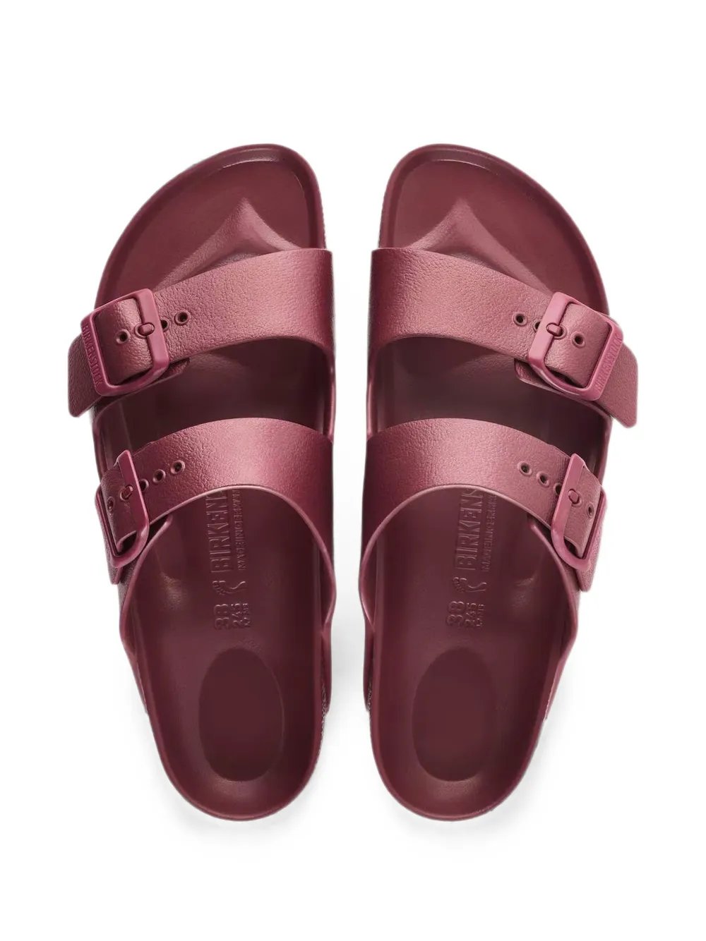 Birkenstock Arizona buckle-fastening sandals Rood
