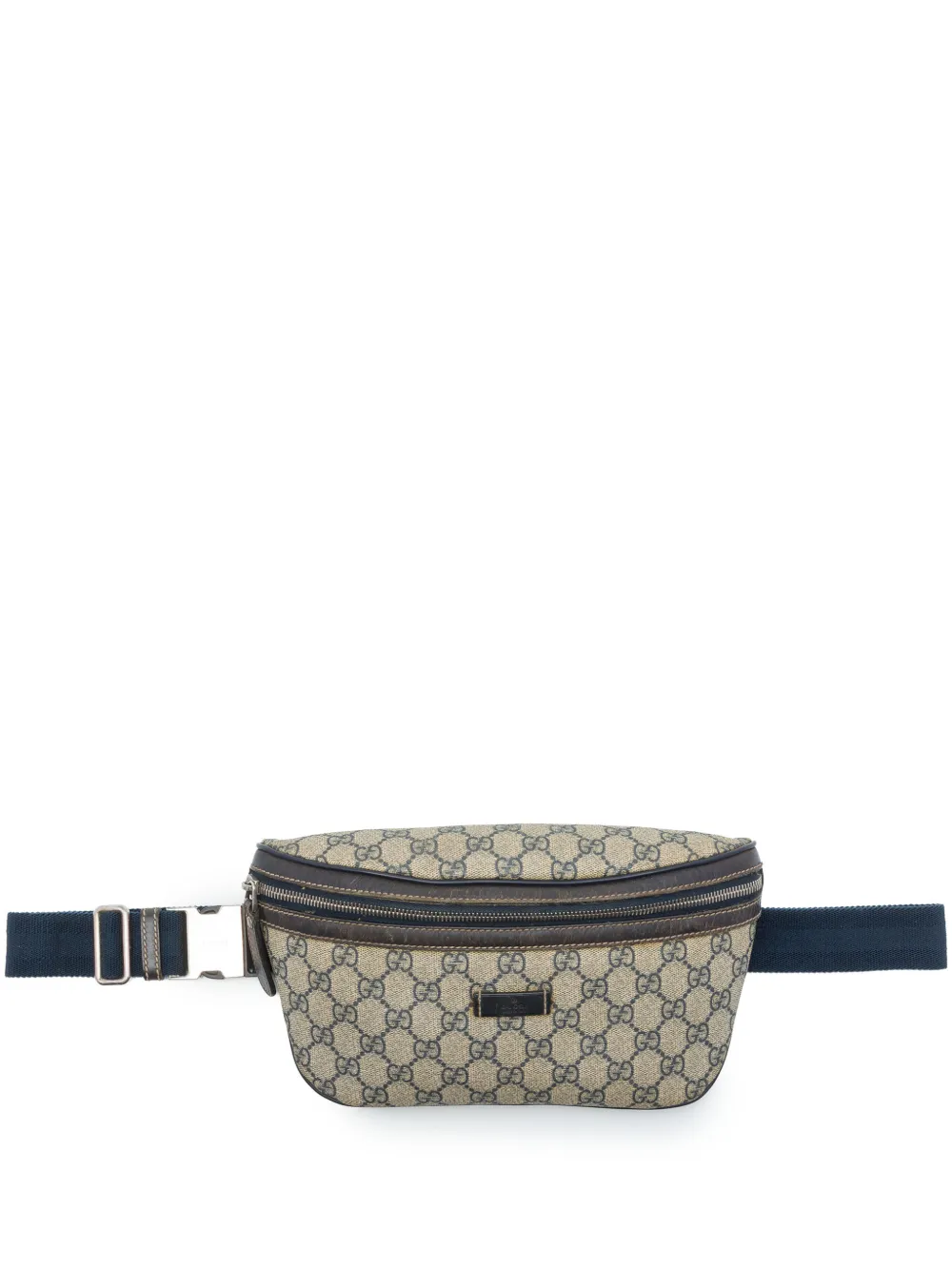 Gucci Pre-Owned 2016-2026 GG Supreme belt bag - Nude