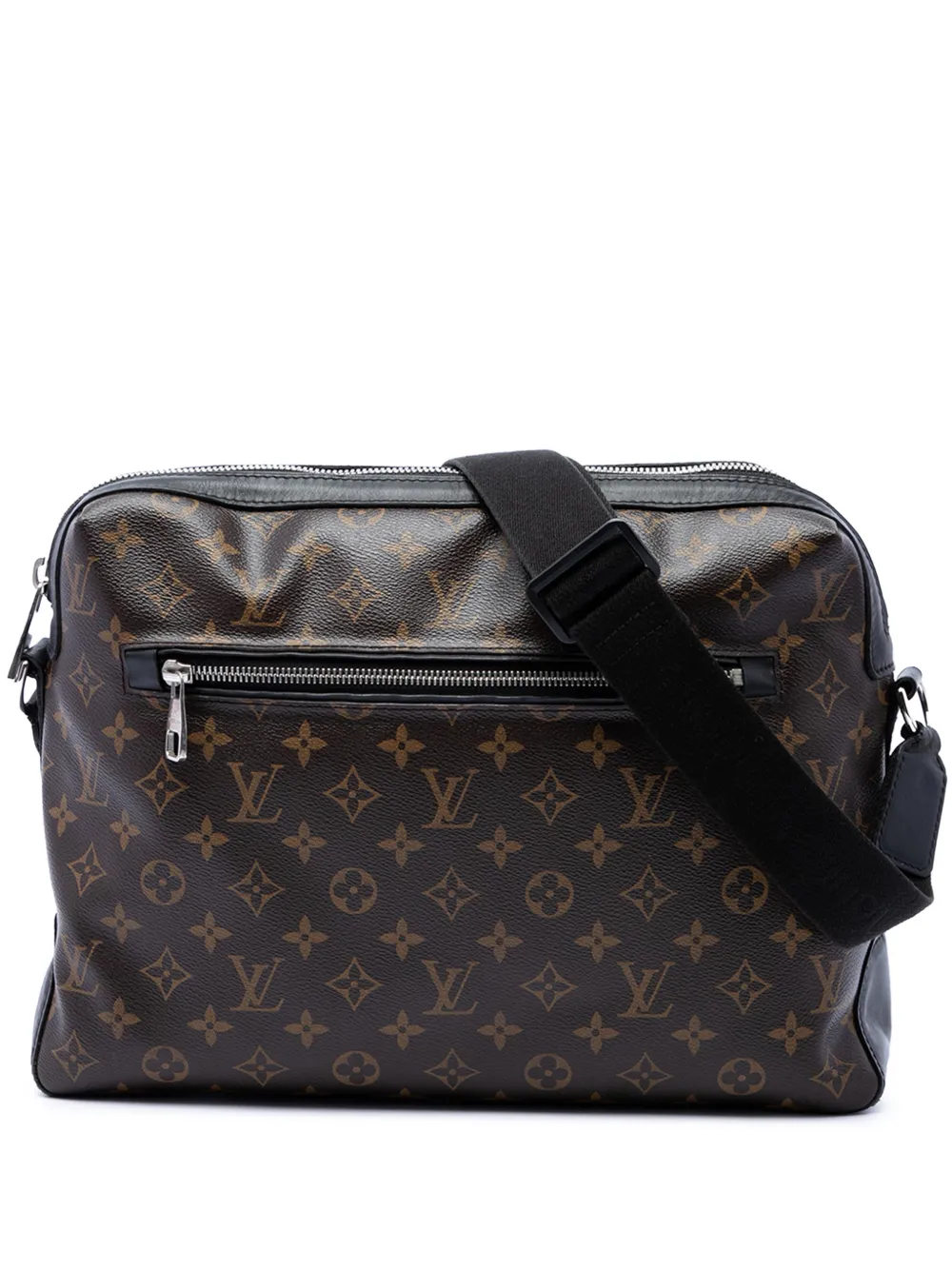 Louis Vuitton Pre-Owned 2012 Monogram Macassar Torres Messenger Bag crossbody bag - Braun