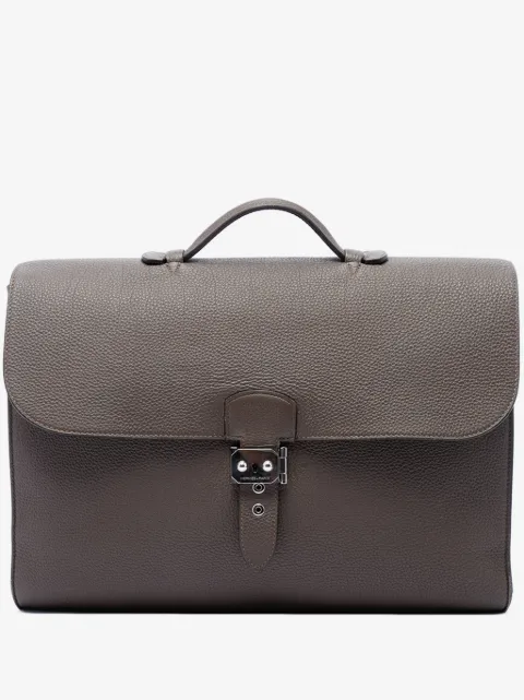 Hermès Pre-Owned Togo Sac A Depeches 38 公文包（2013年典藏款）
