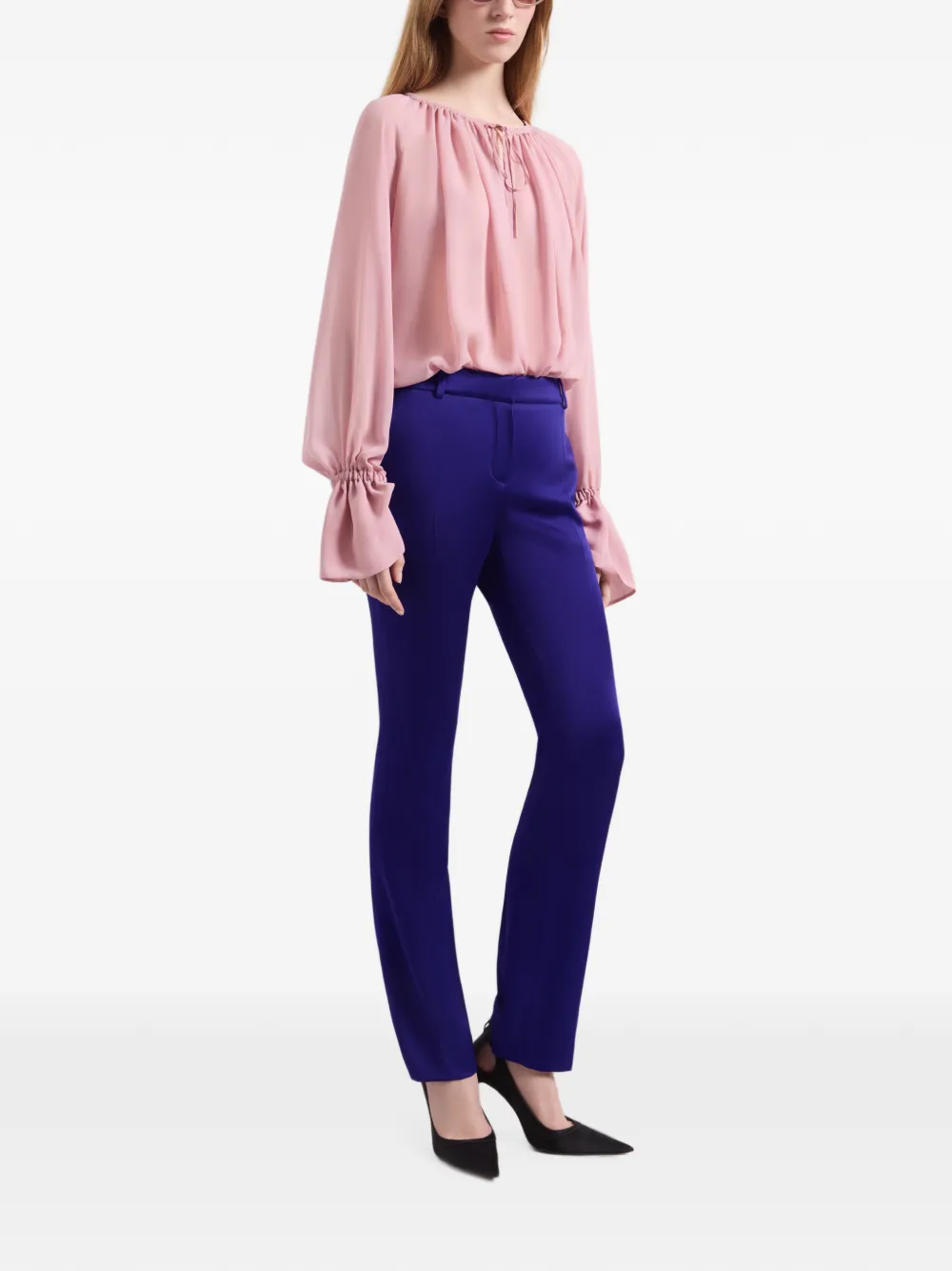 Nina Ricci Pantalon Blauw