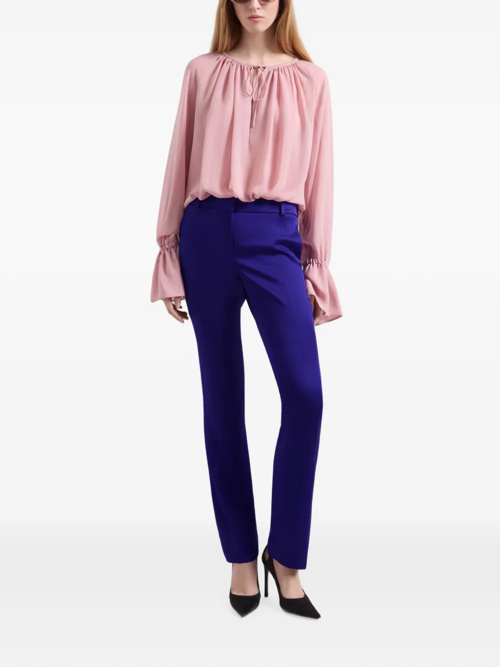 Nina Ricci Pantalon Blauw