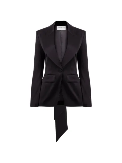 Nina Ricci blazer de cady con detalle de lazo