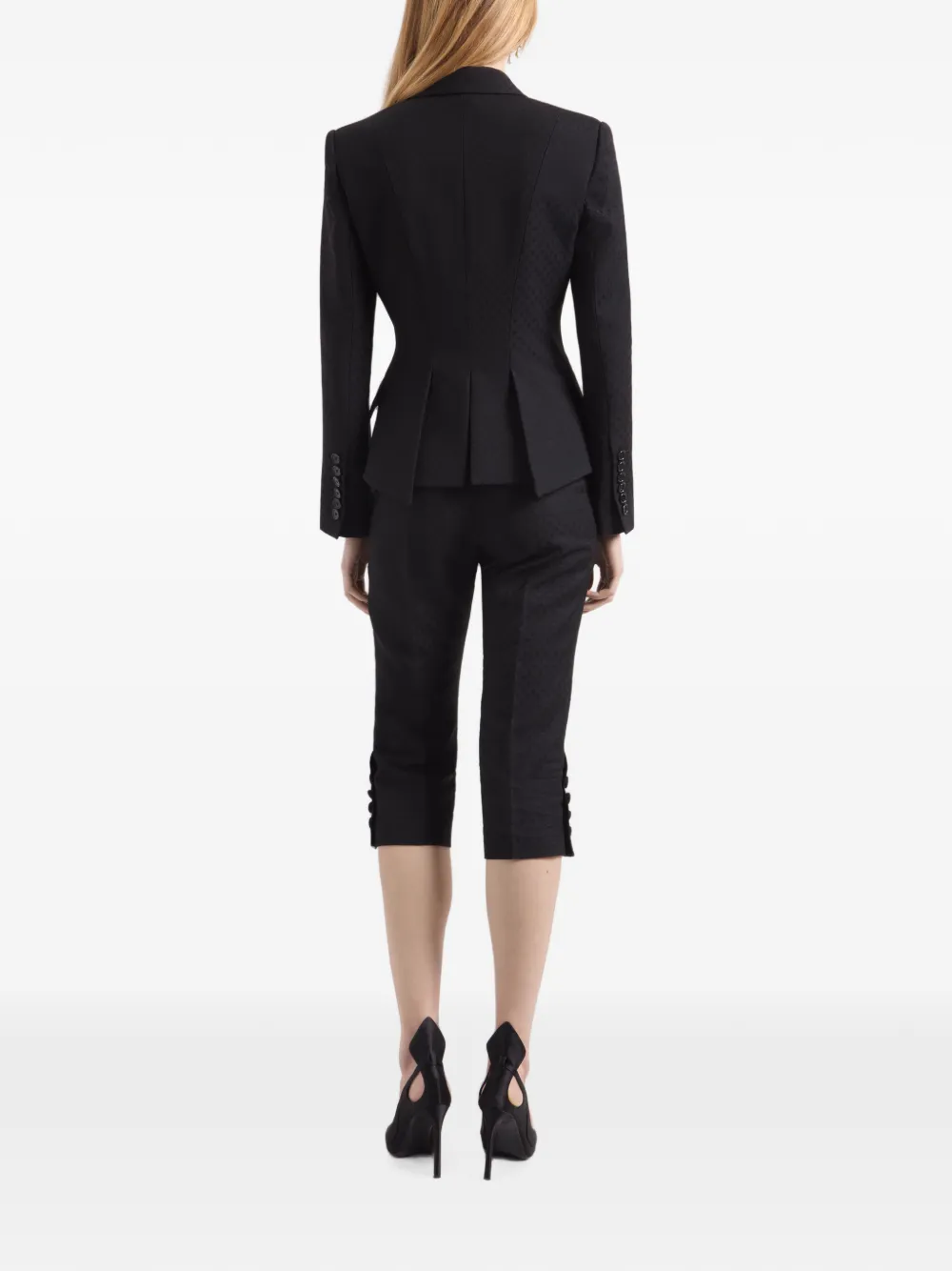 Nina Ricci Cropped broek Zwart