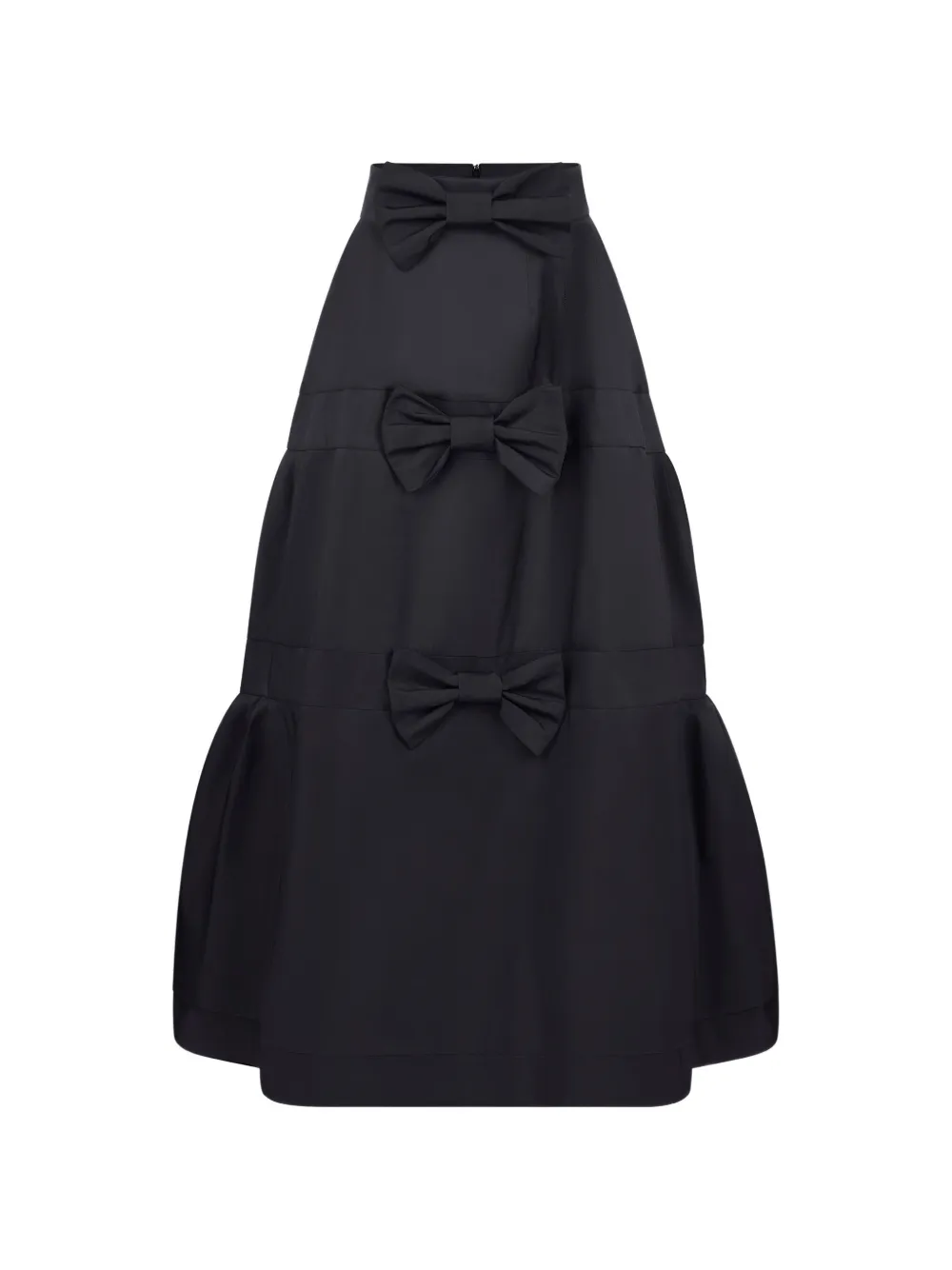 Nina Ricci Verzierter Maxirock - Schwarz