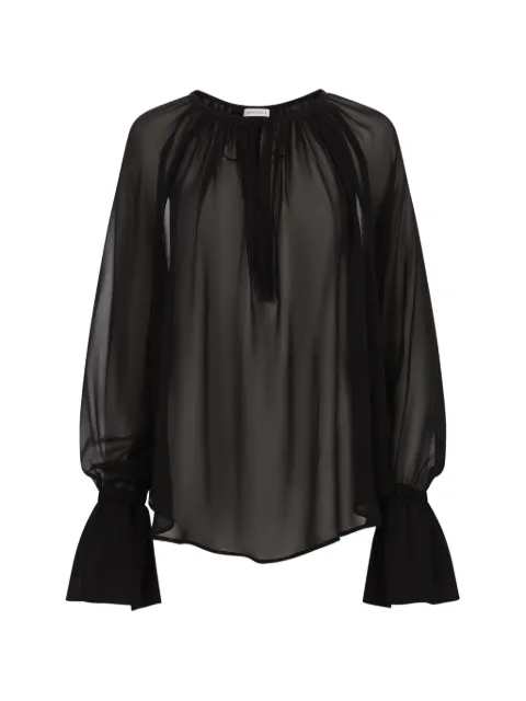 Nina Ricci sheer blouse