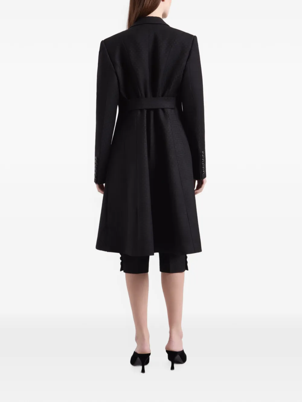 Nina Ricci Jas met jacquard Zwart