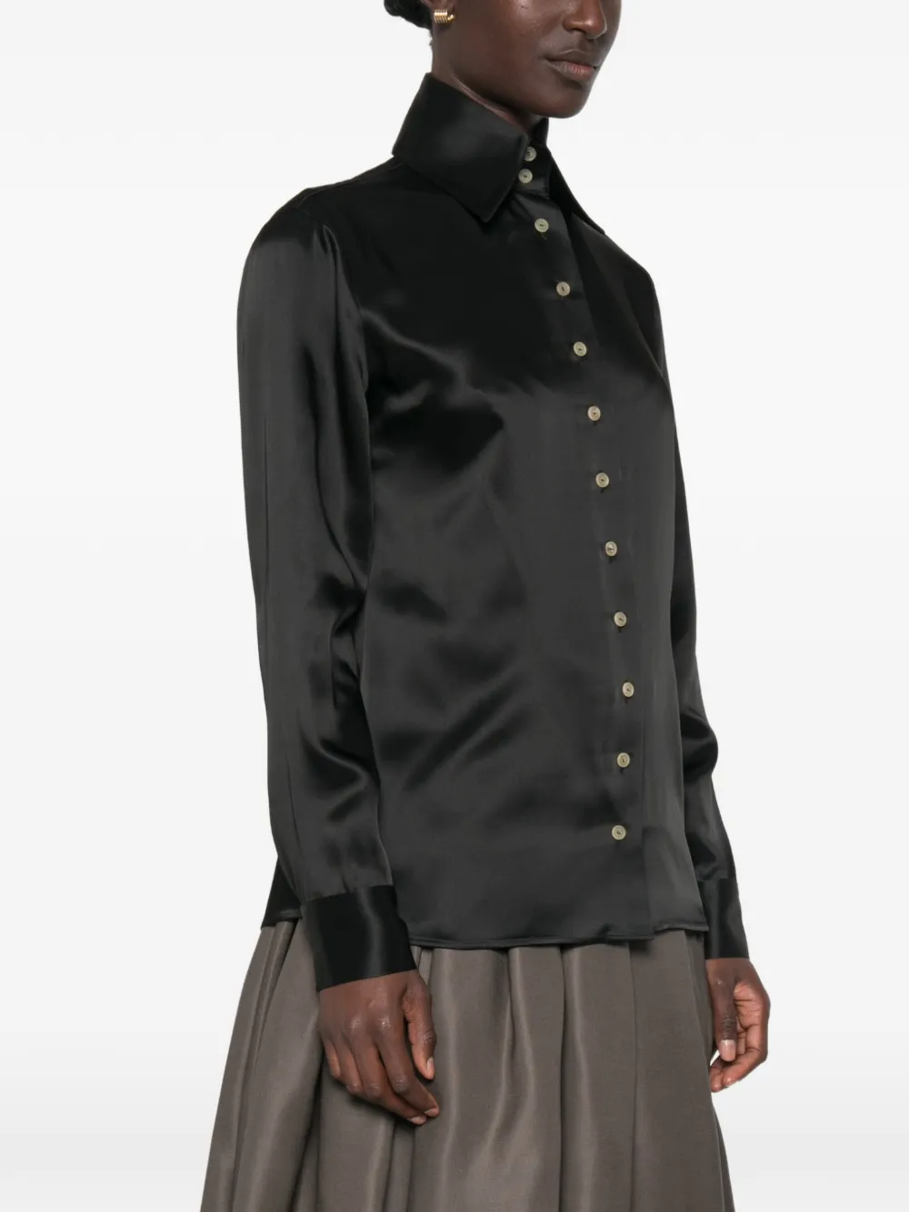 KHAITE Ivy top Zwart
