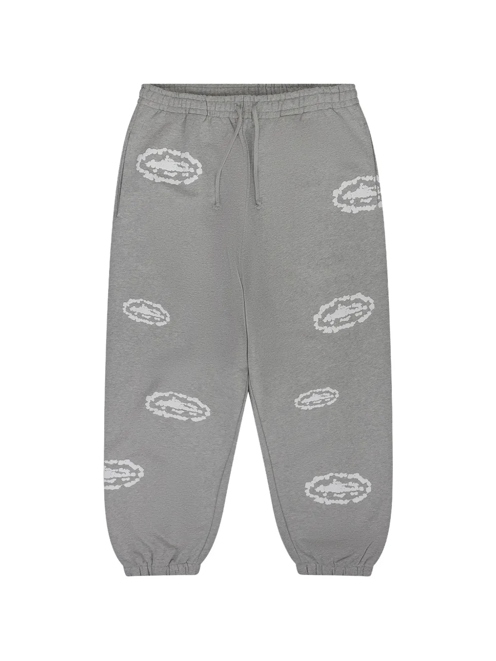 Denim Tears Corteiz Tears logo-print track pants - Grau