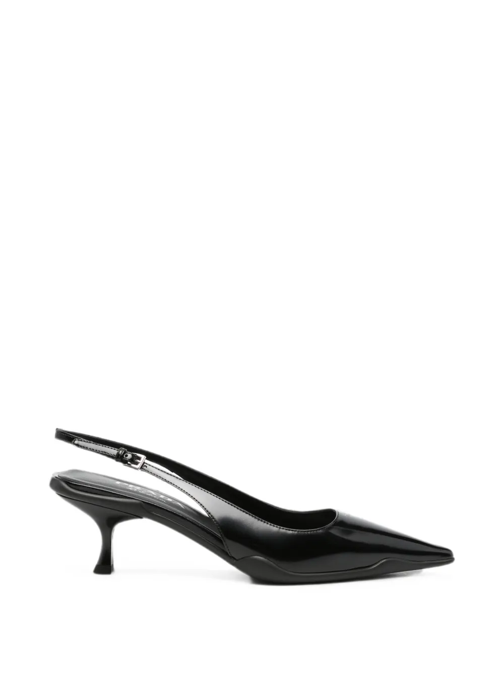 Prada pointed-toe slingback pumps Zwart