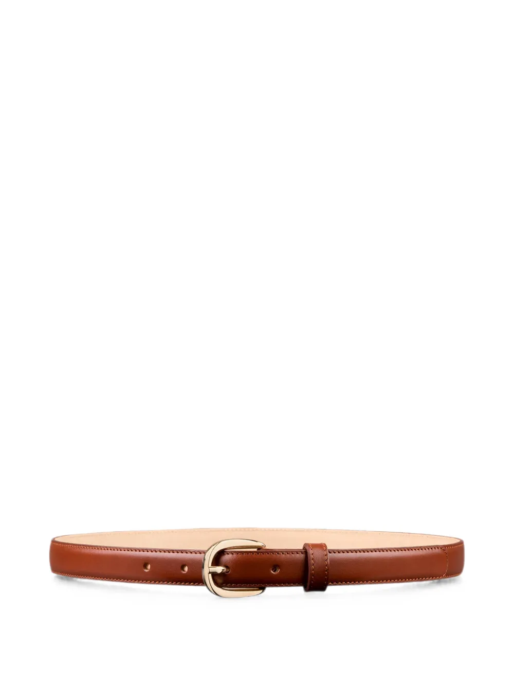 A.P.C. Rosette leather belt - Marrone