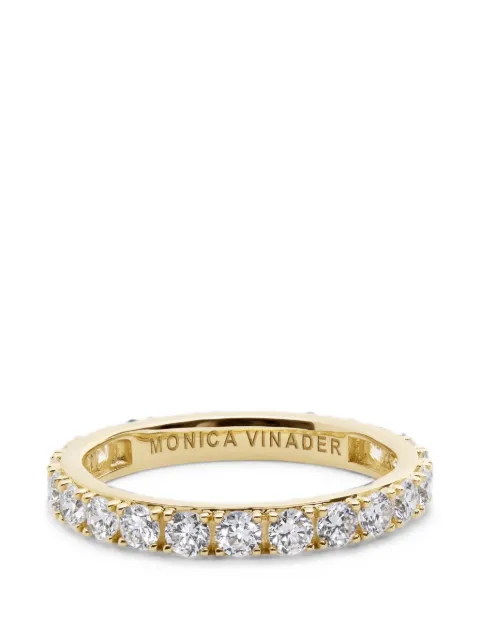 Monica Vinader Eternity diamond ring
