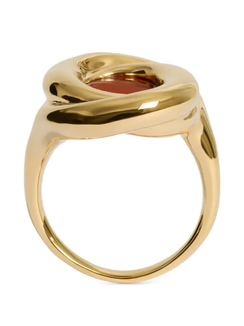 Monica Vinader Ochre jasper ring