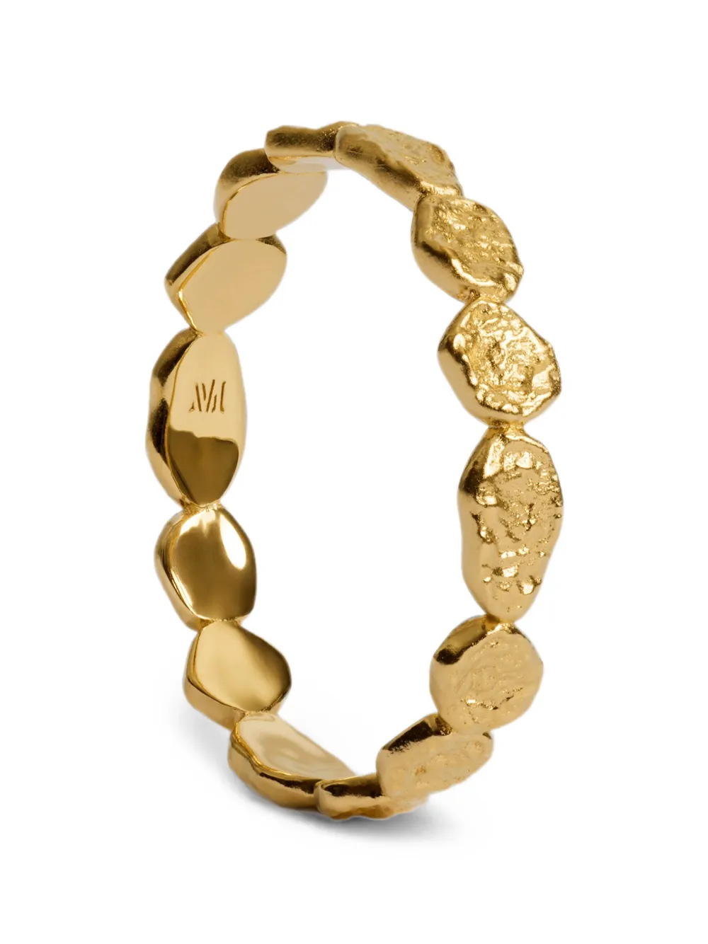 Monica Vinader Mini Capri Stapelring - Gold