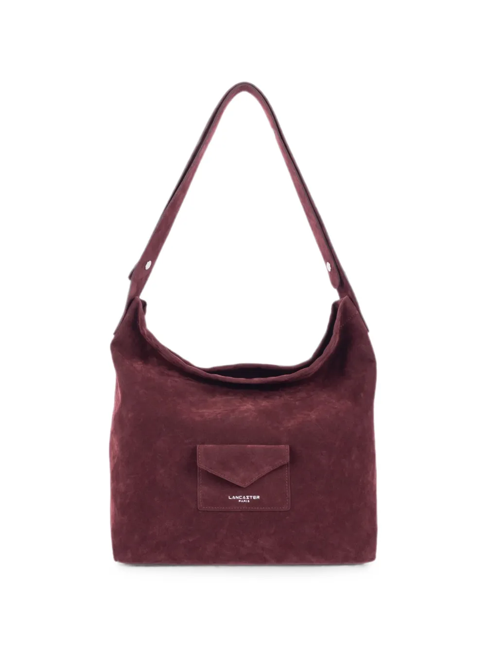 Lancaster Suédine KBA Tote Bag mit Wildledereffekt - Rot