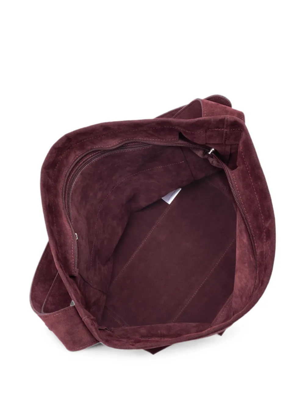 Lancaster Suédine KBA shopper met suède-effect Rood