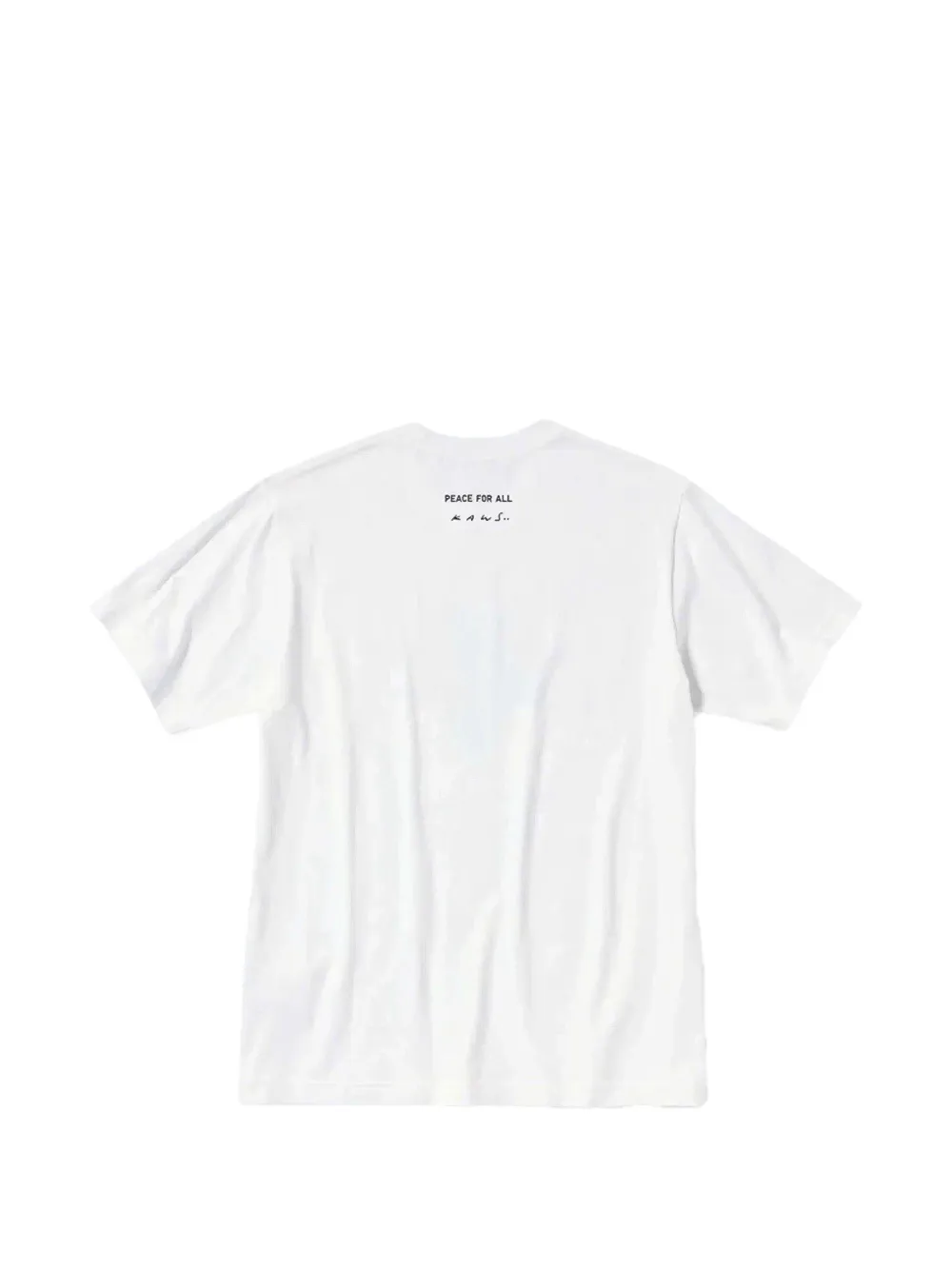 KAWS x Uniqlo Peace For All T-shirt Wit