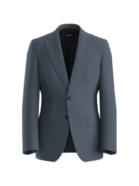 BOSS Blazer com lapelas e padronagem micro
