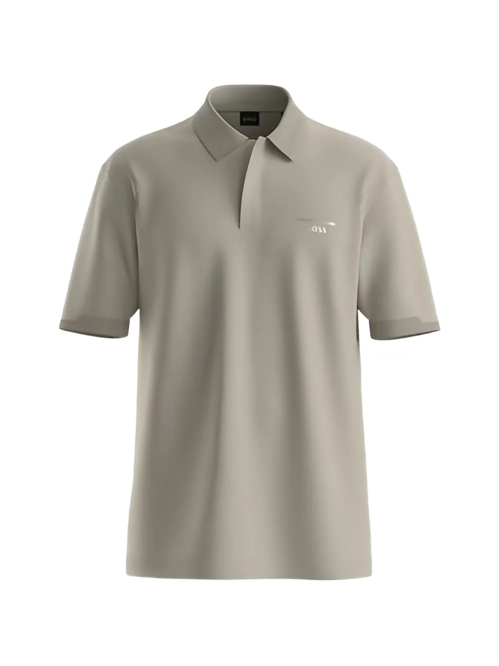BOSS logo-print short-sleeve polo shirt