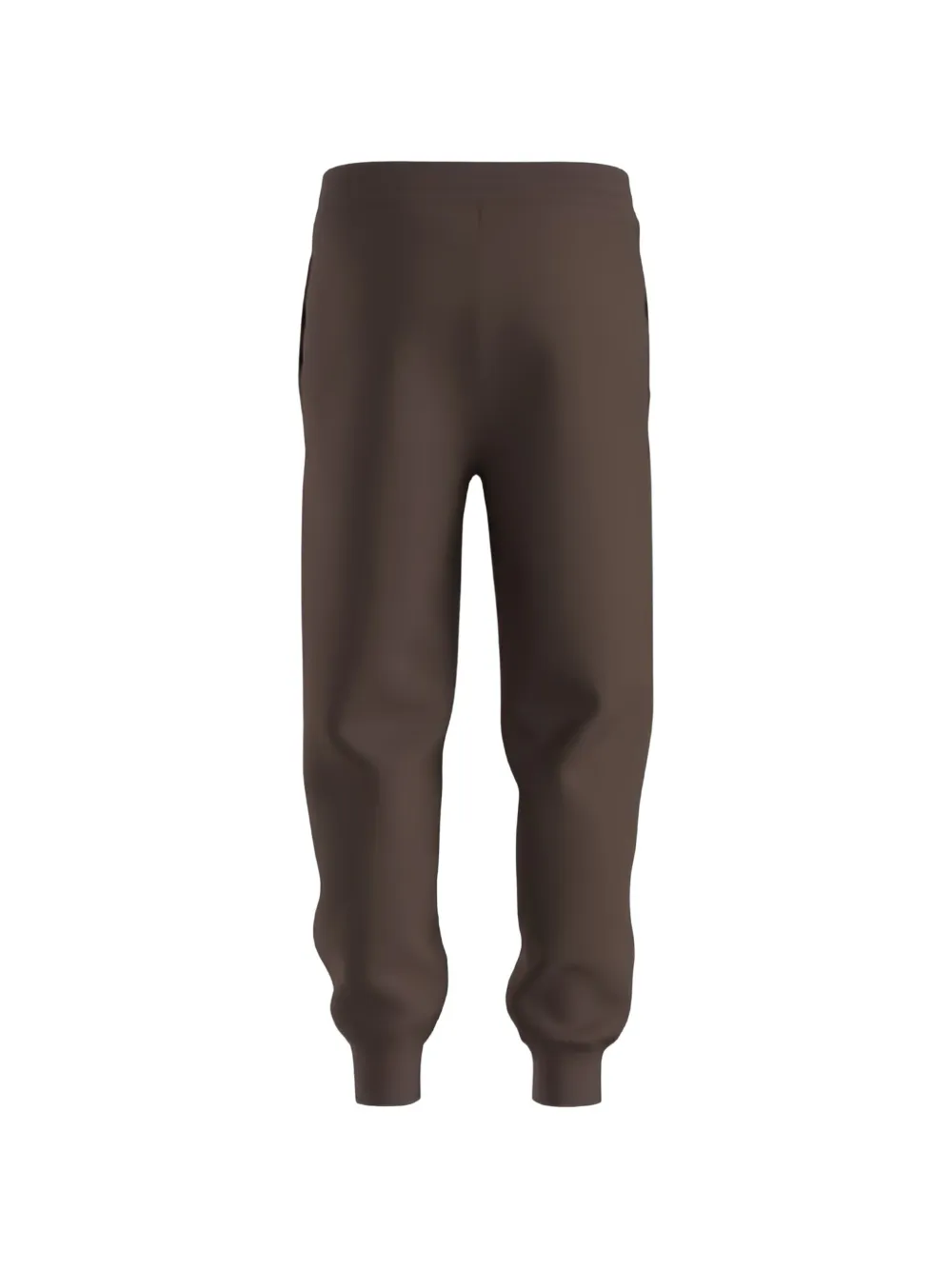 HUGO Katoenen casual broek met elastische manchetten Bruin