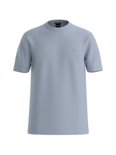 BOSS logo-embroidered T-shirt