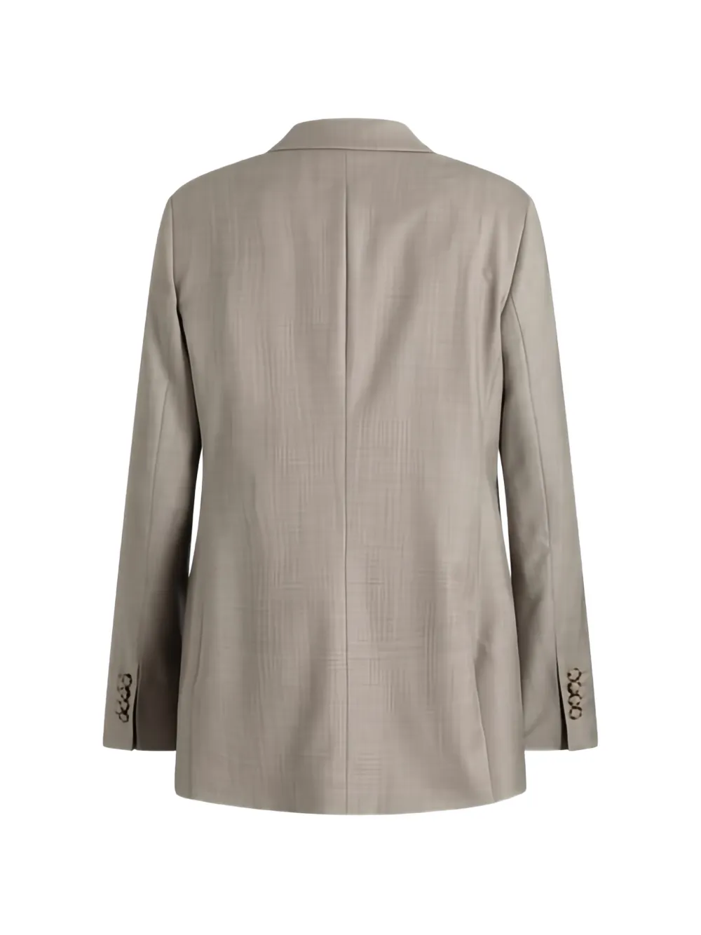 BOSS Regular-fit blazer in Italiaanse scheerwol met stretch Beige