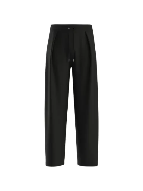 HUGO logo-plaque drawstring track pants