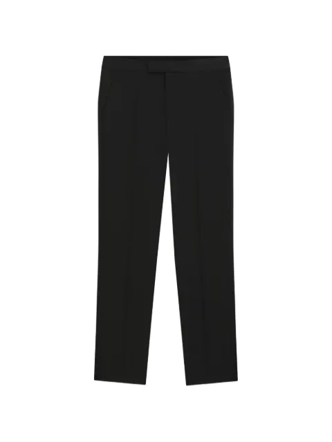 BOSS slim-fit tuxedo pants in virgin wool