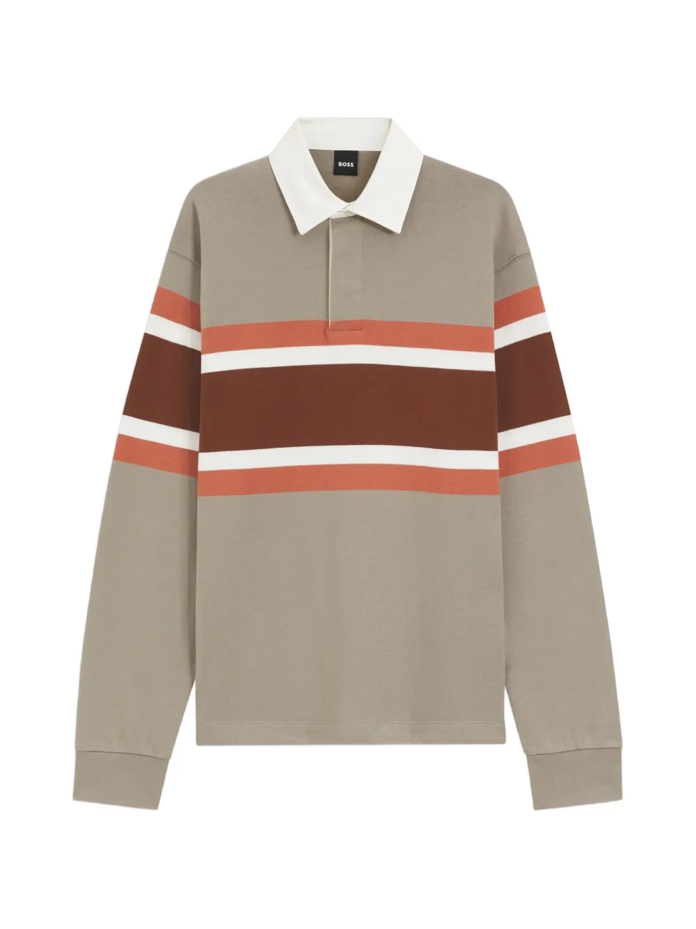 BOSS Polo Timeless in cotone - Toni neutri