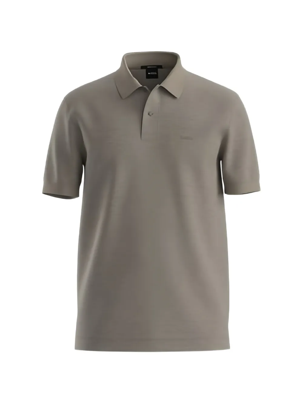 BOSS Pallas Poloshirt aus Baumwoll-Piqué mit Logo-Stickerei - Nude