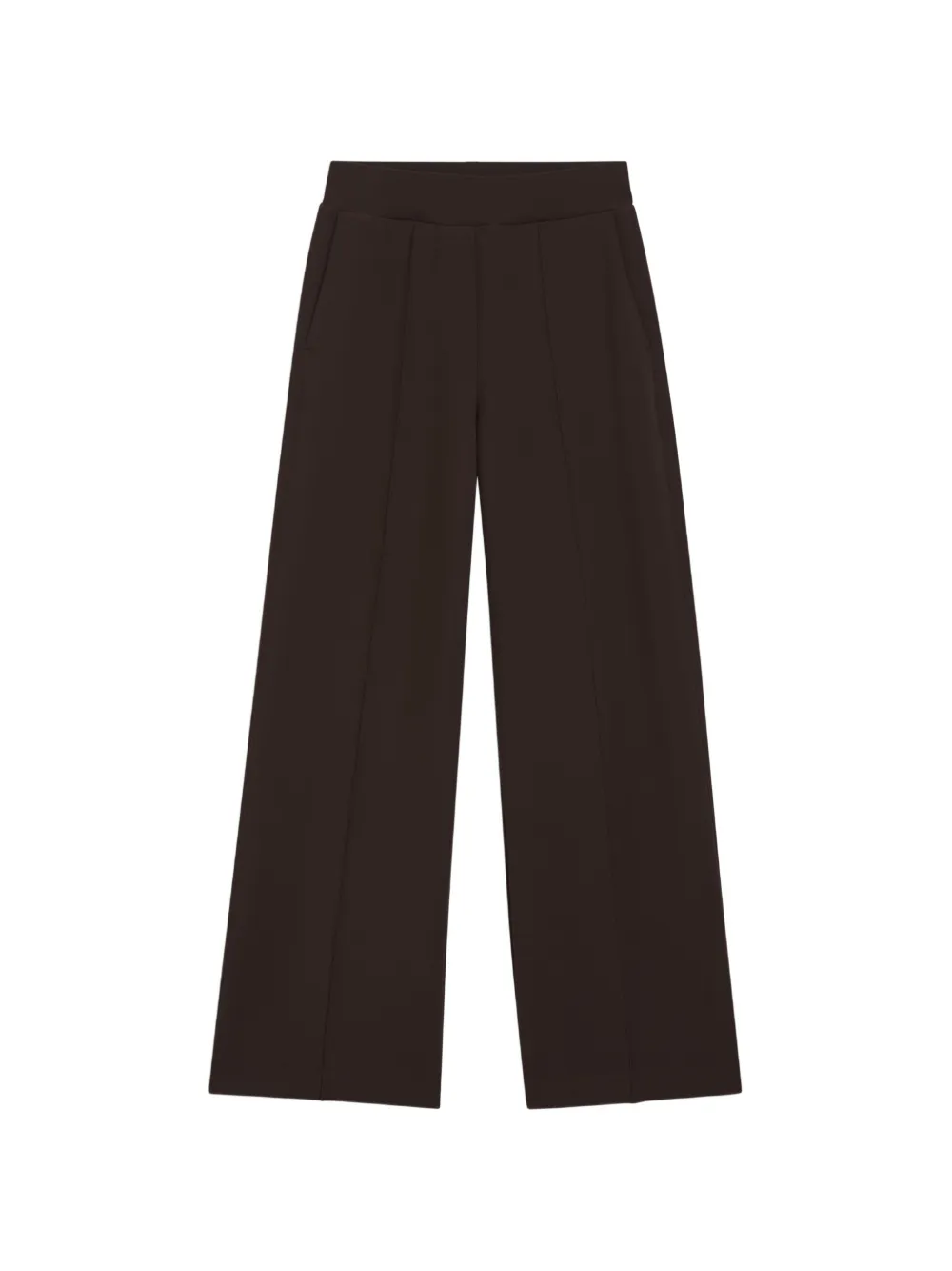 BOSS Weite Hose mit lockerem Schnitt und Double B-Logo - Braun