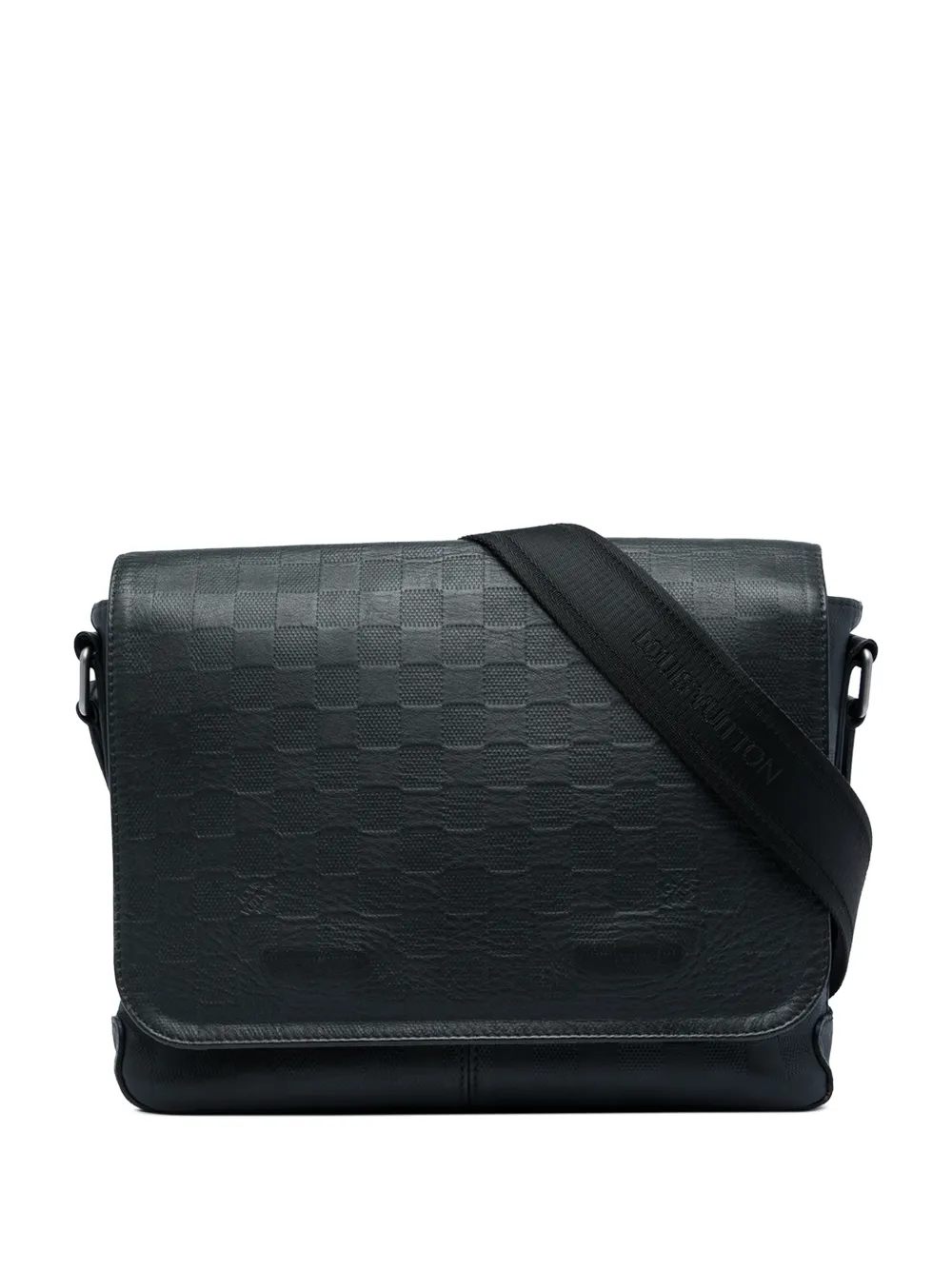 Louis Vuitton Pre-Owned 2014 Damier Infini District crossbody bag - Schwarz