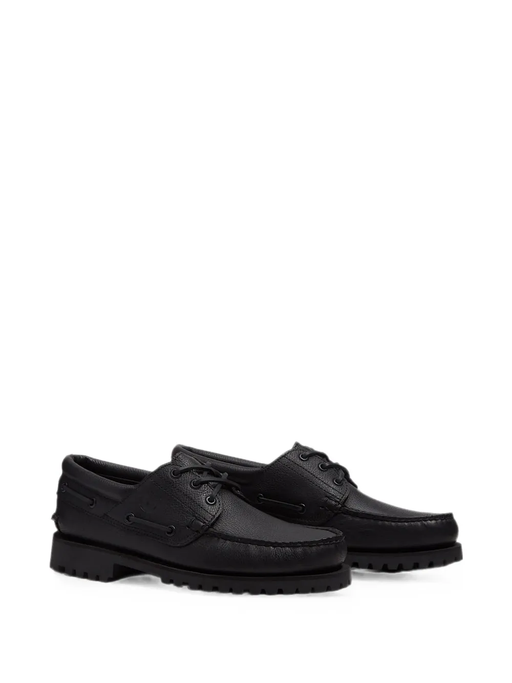 Timberland lace-up boat shoes Zwart