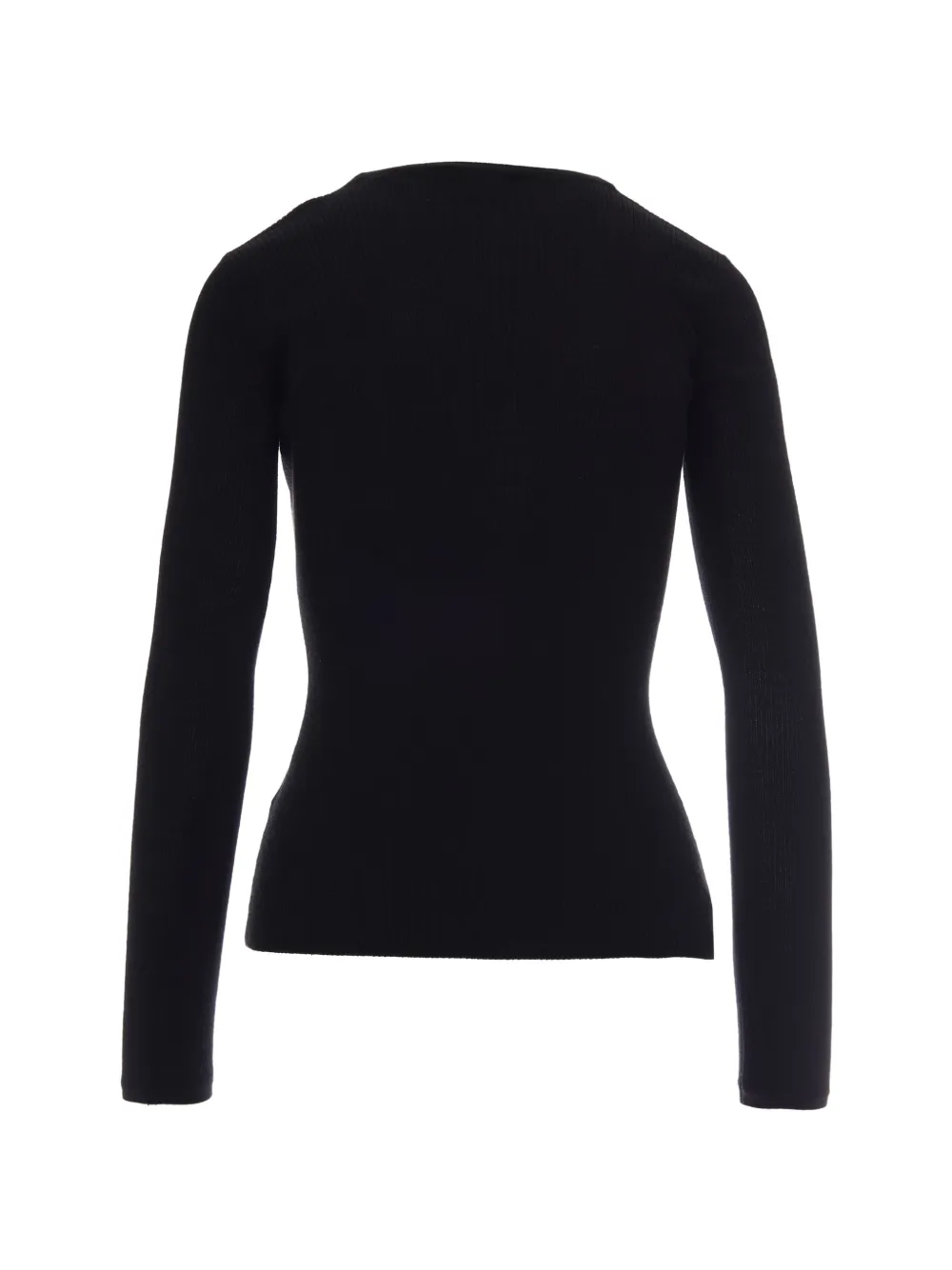Elisabetta Franchi Vest met geborduurd logo Zwart