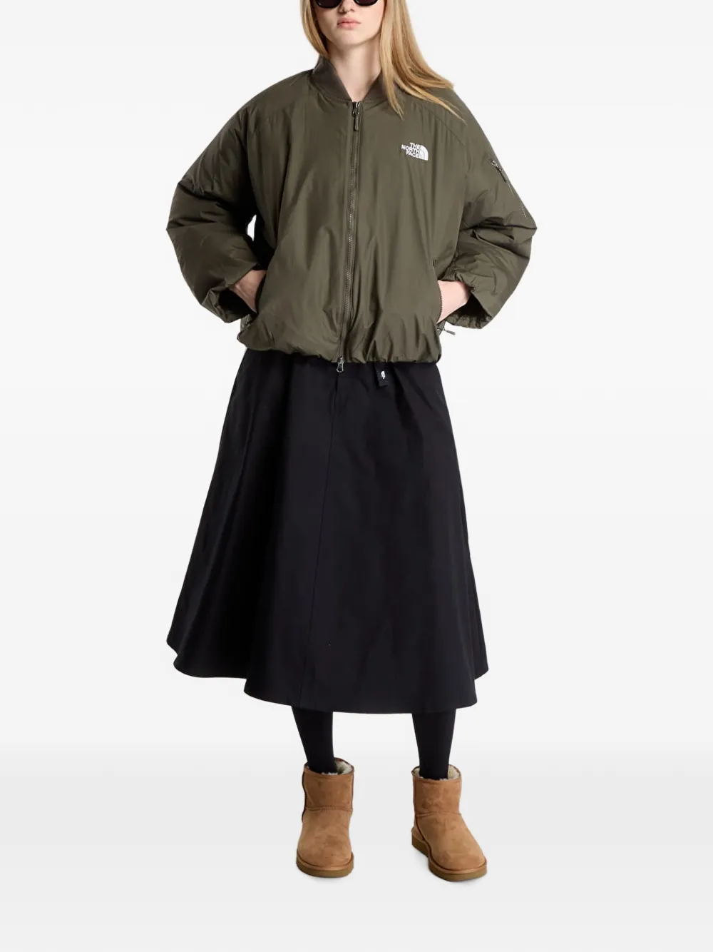 The North Face Choqa bomberjack Groen
