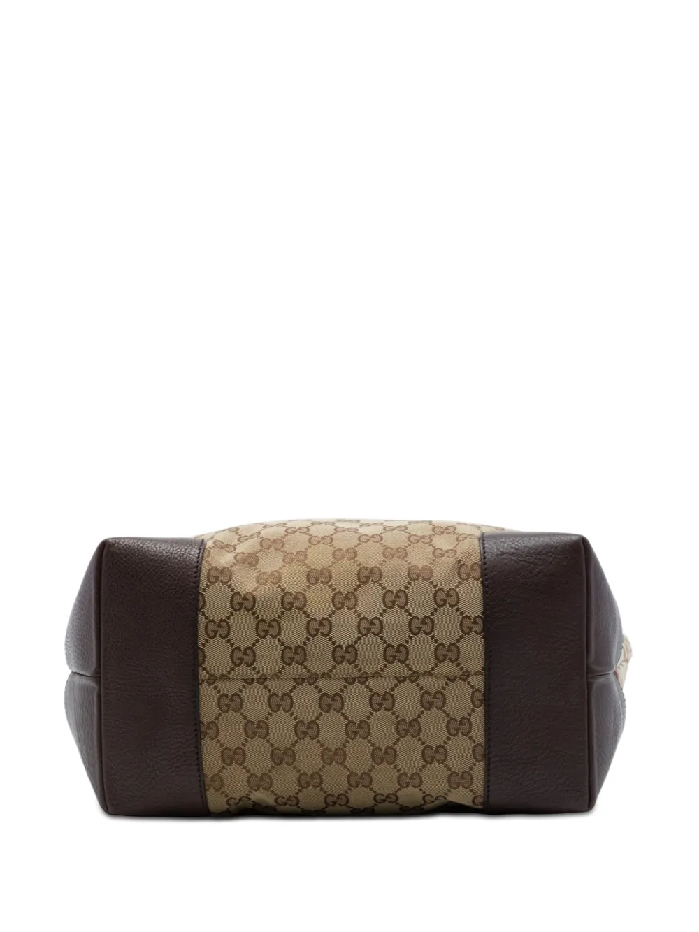 Gucci Pre-Owned 2016-2026 ラージ GGキャンバス GGチャーム トート
