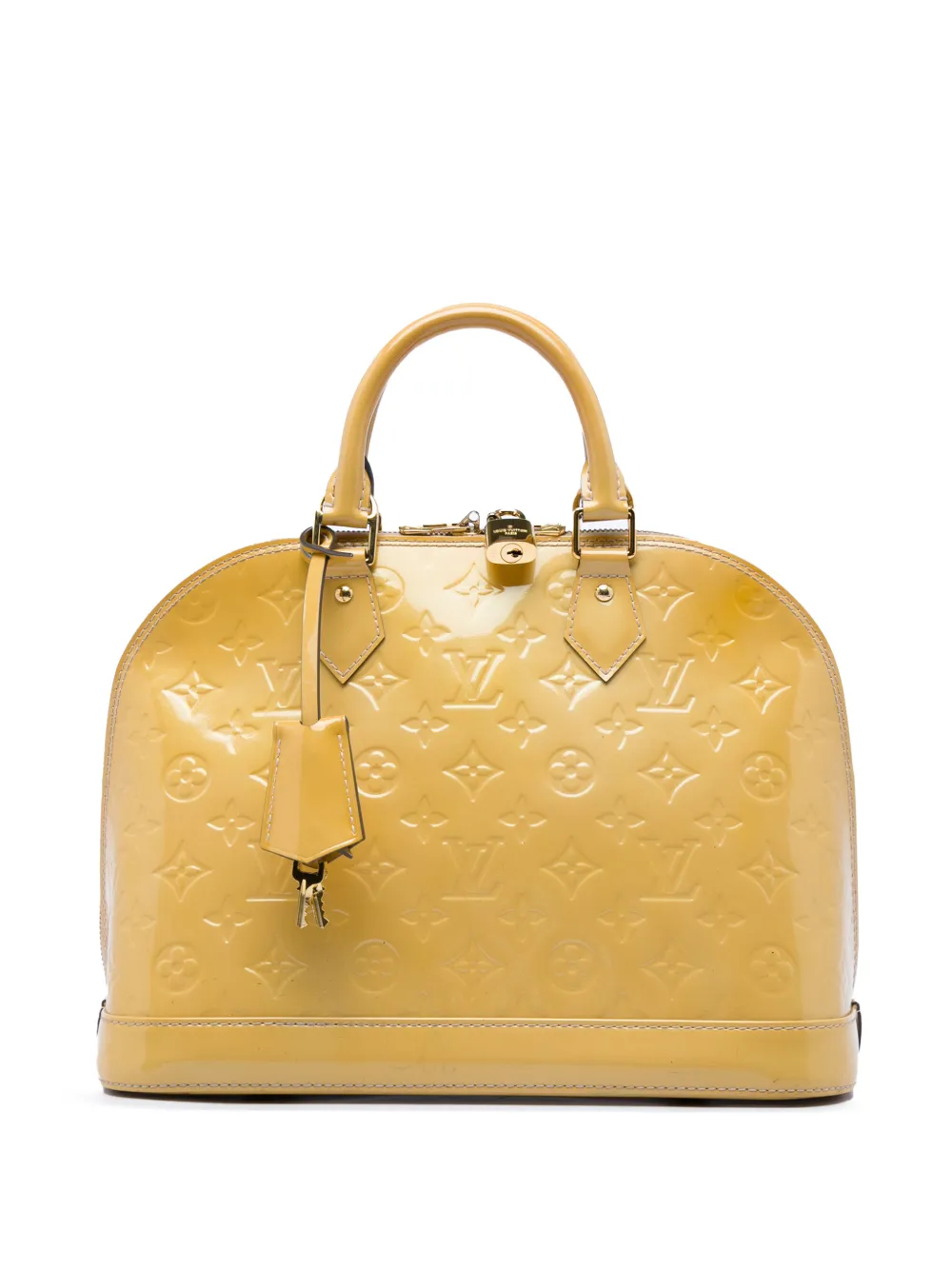 Louis Vuitton Pre-Owned 2013 Monogram Vernis Alma PM handbag - Toni neutri