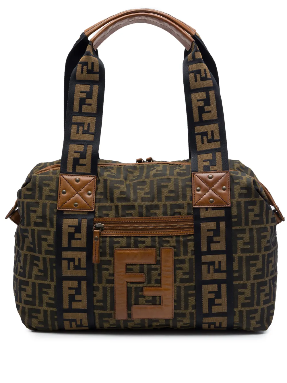 Fendi Pre-Owned 2000-2010 Zucca Canvas tote bag - Brown
