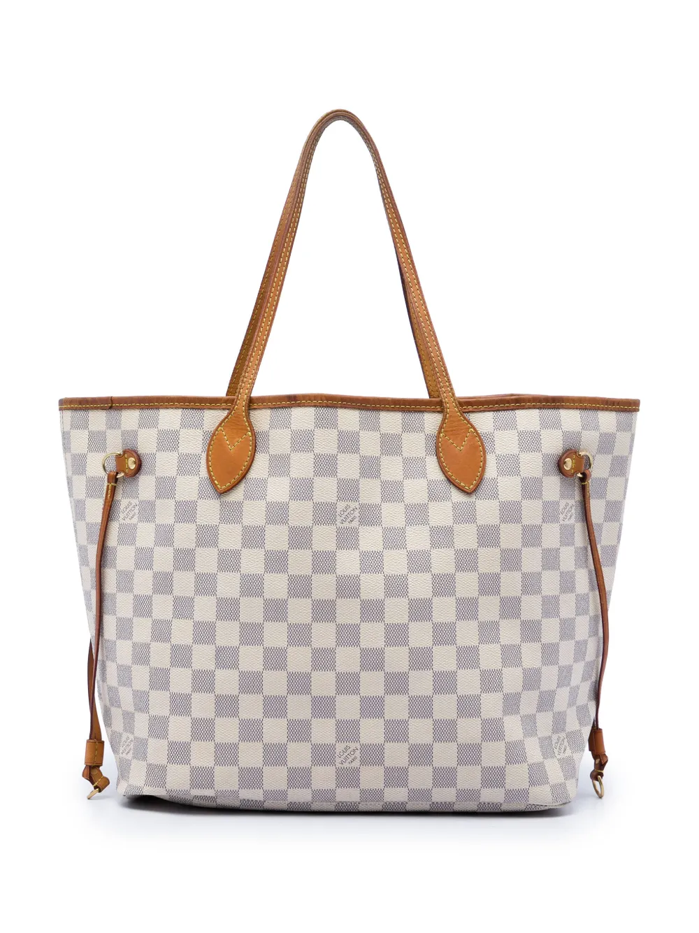 Louis Vuitton Pre-Owned 2010 Damier Azur Neverfull MM tote bag - Blanc